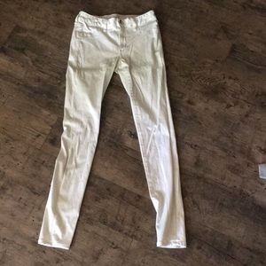American eagle white jeggings